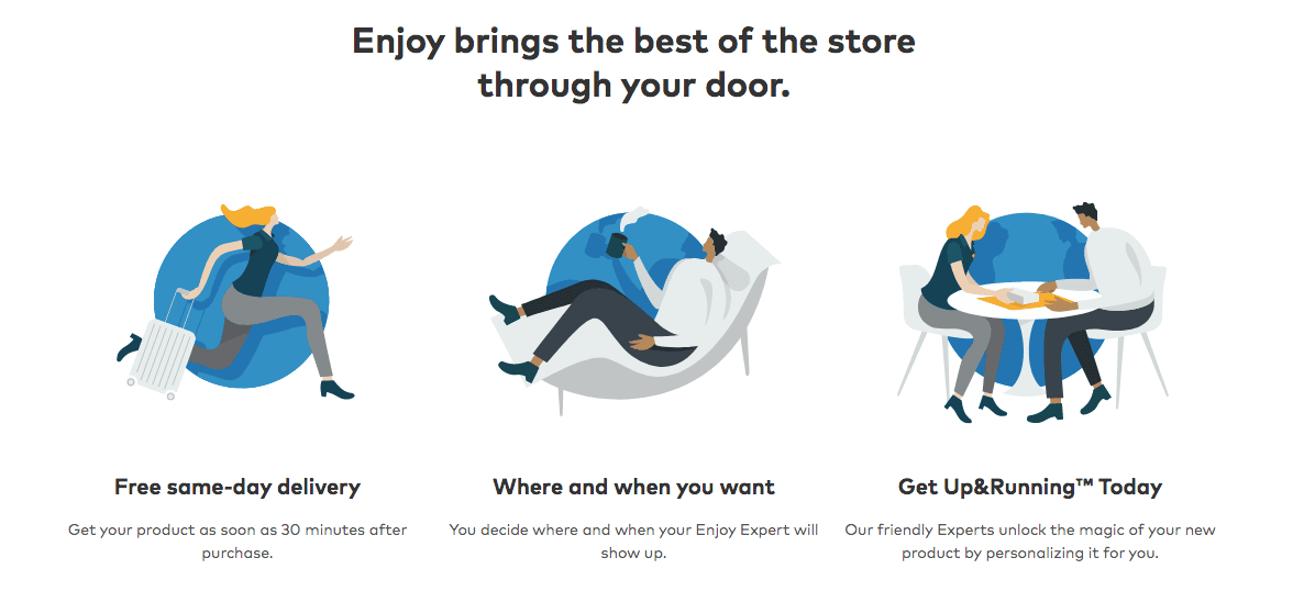 Enjoy service description