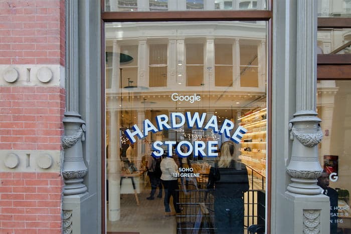 Google Hardware Popup Store