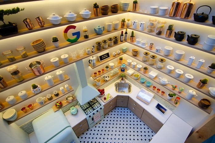 Google Hardware Popup Store interior